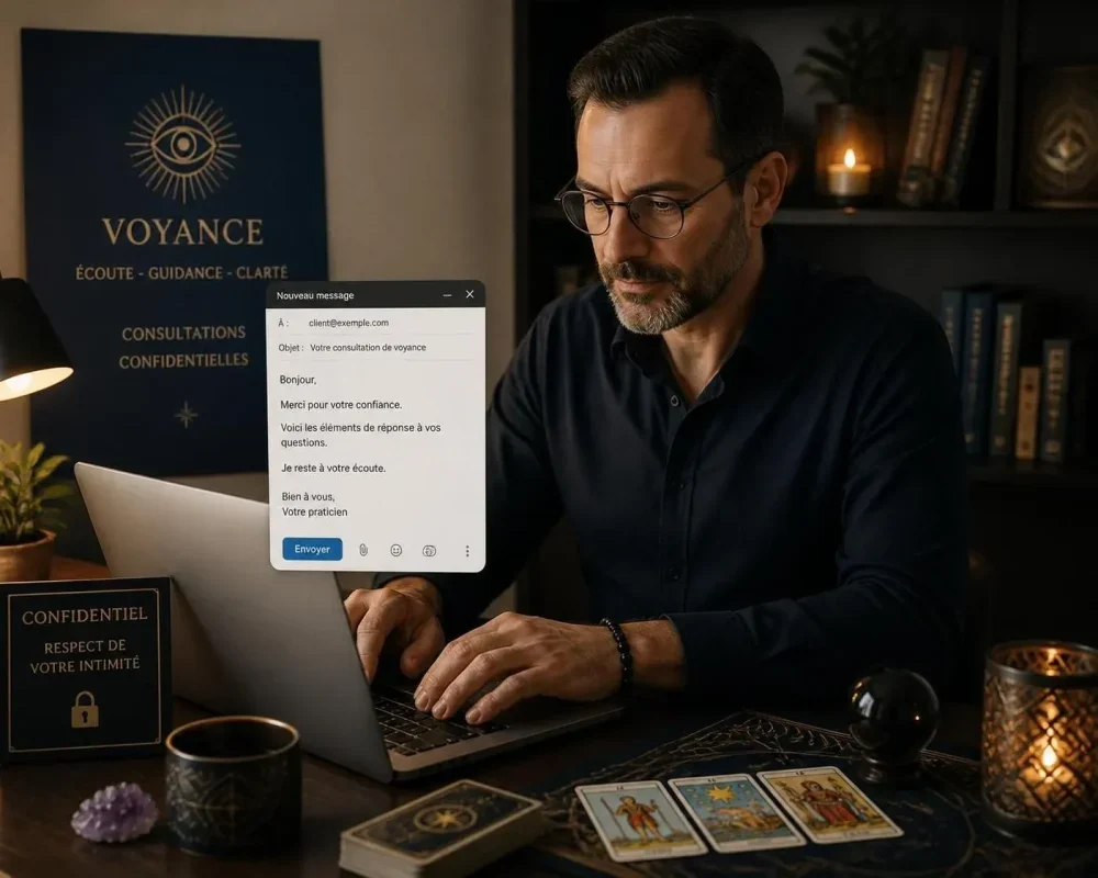 découvrez comment fonctionne la voyance par mail, ses avantages et pourquoi choisir ce moyen pour obtenir des réponses claires et personnalisées en toute confidentialité.