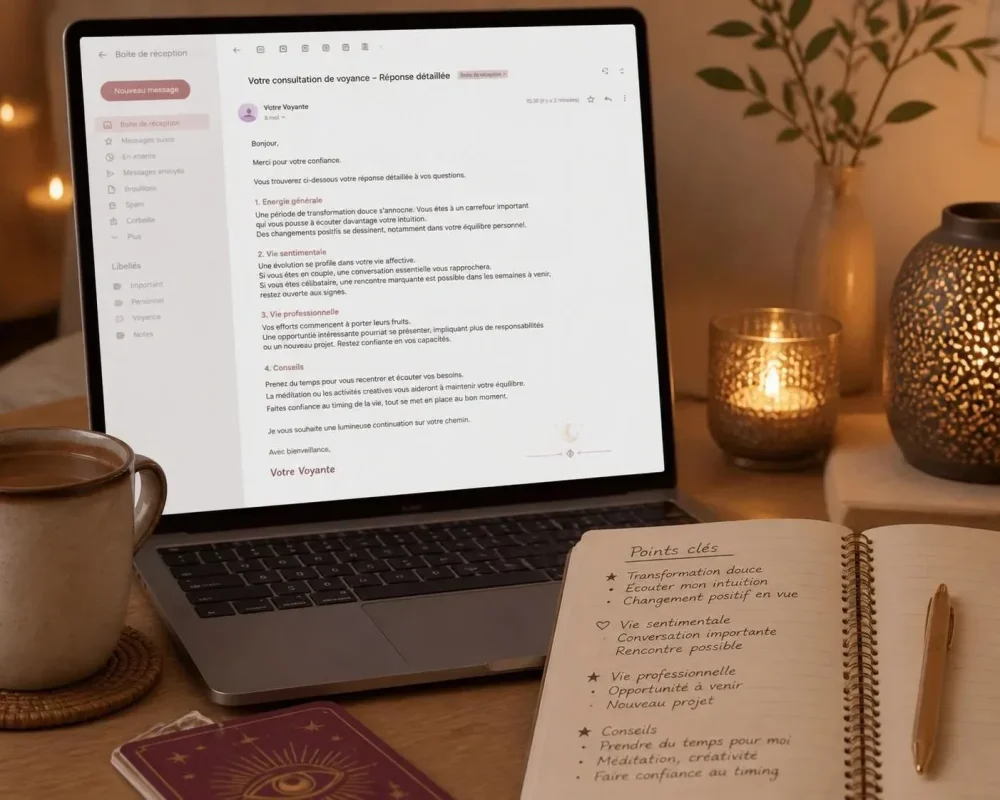 découvrez nos conseils pour bien choisir votre voyance par mail, comparez les tarifs et explorez les services à privilégier pour des consultations précises et fiables.